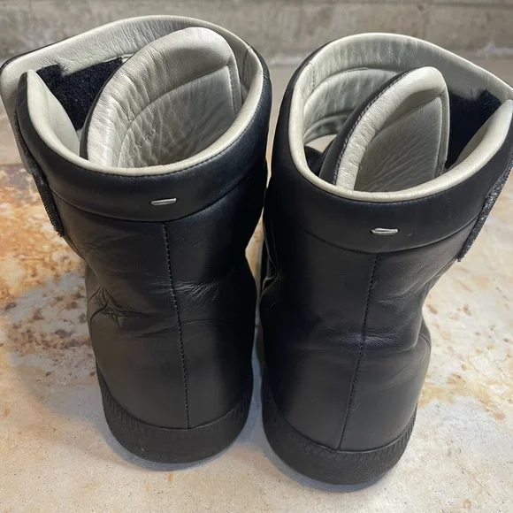 Maison Martin Margiela Black “Future” High-Top Sneakers - Picture 3 of 6